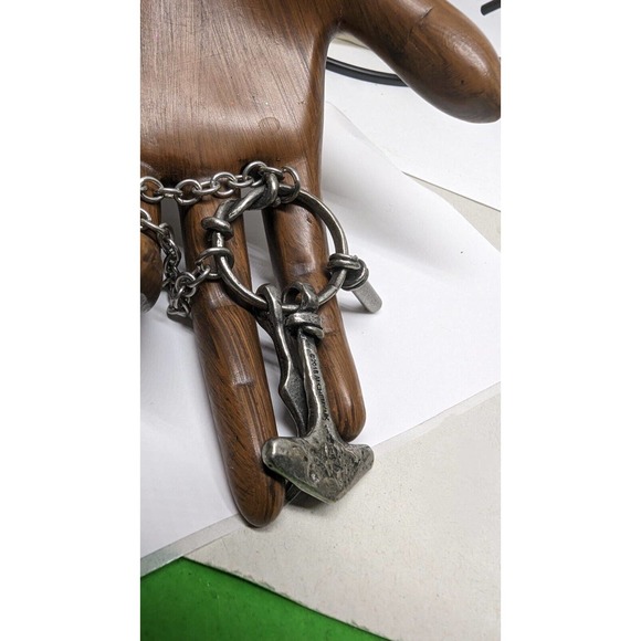 ALCHEMY GOTHIC - TOR'S MAGISKA AMULET PENDANT - FORCE FOOD FIRE NORSE VIKING - Picture 3 of 5